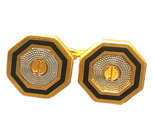 Dunhill cufflinks gold - dunhill,