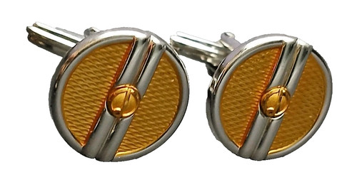 Dunhill cufflinks mens gold - ,