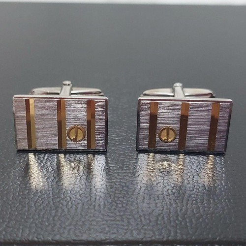 Dunhill cufflinks silver - dunhill, x
