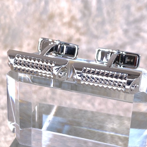 Dunhill cufflinks steel - dunhill,