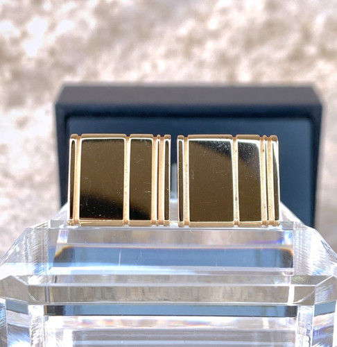 Dunhill cufflinks gold - dunhill,