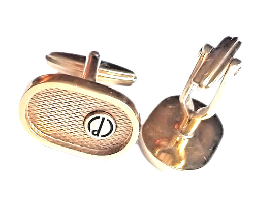 Dunhill cufflinks gold - gold, tone