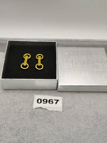 Dunhill gold tone interlocking - gold-tone,