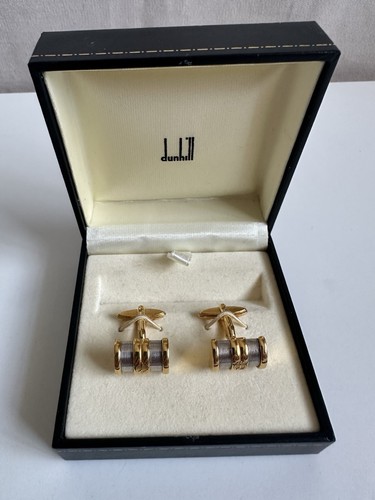 Dunhill gold plated - dunhill, cufflinks