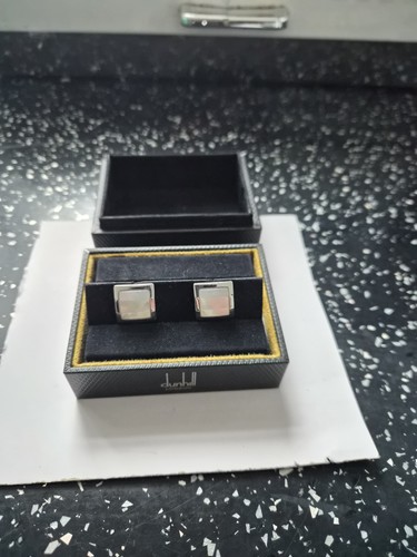 Dunhill square cufflinks - square,