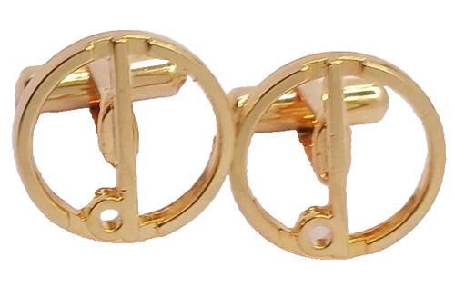 Dunhill cufflinks mens gold - dunhill,
