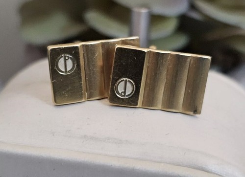 Alfred dunhill cufflinks gold - cufflinks,