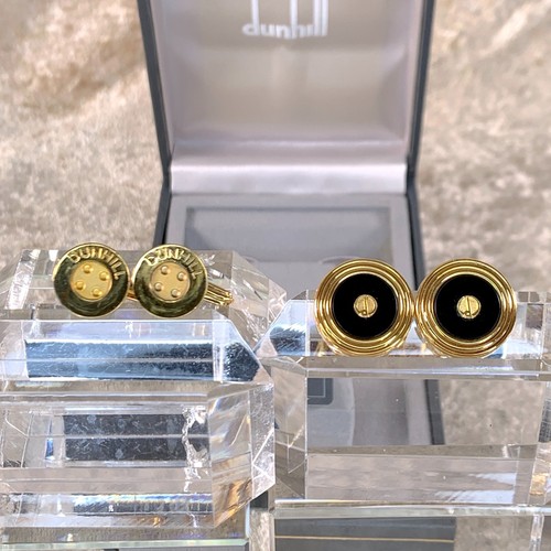 Vintage dunhill cufflinks gold - dunhill,