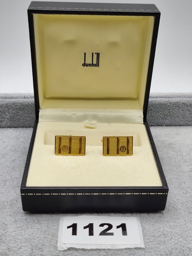 Dunhill gold tone logo - tone,