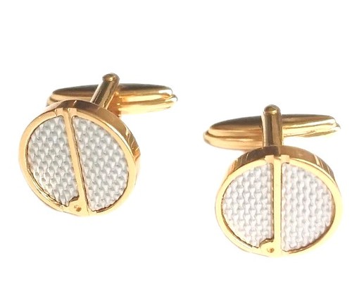 Dunhill cufflinks men silver - dunhill,