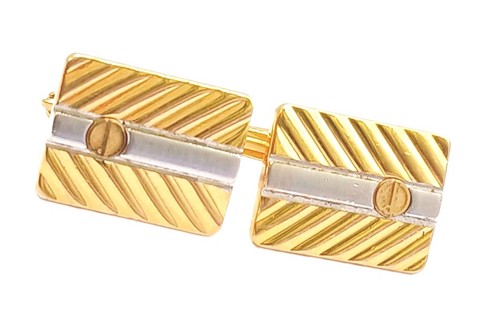 Dunhill cufflinks mens gold - cufflinks,