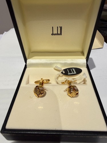 Vintage dunhill cufflinks gold - vintage,
