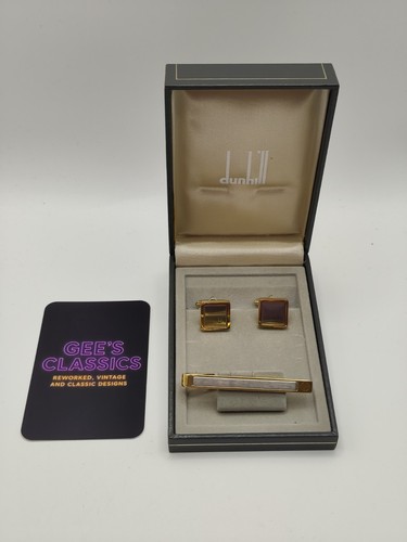 Dunhill vintage cufflinks and - vintage,