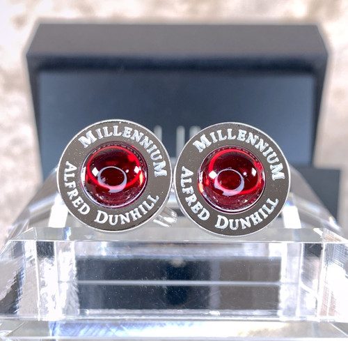 Alfred dunhill cufflinks - dunhill, red