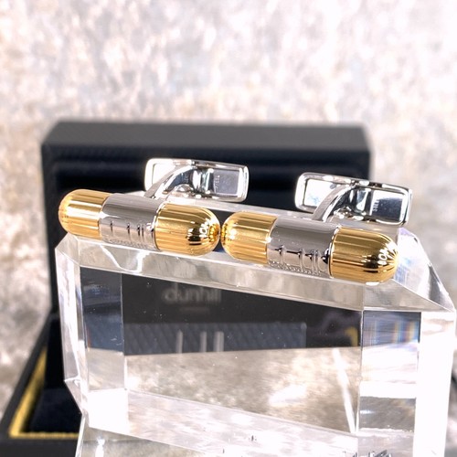 Dunhill cufflinks patrol - cufflinks, light