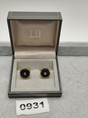 Dunhill men blue stone - men, gold