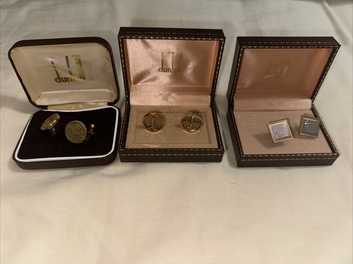 Vintage dunhill cufflink sets - vintage,