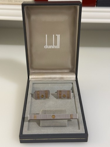 Dunhill cufflinks tie - dunhill,