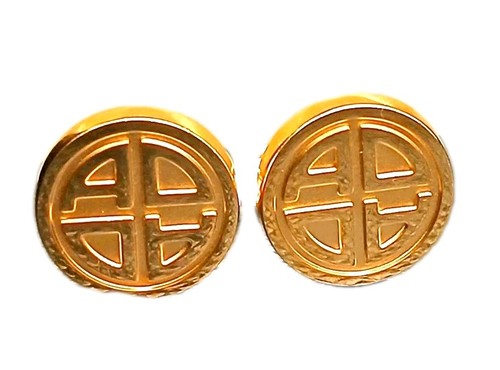 Dunhill cufflinks mens - , gold