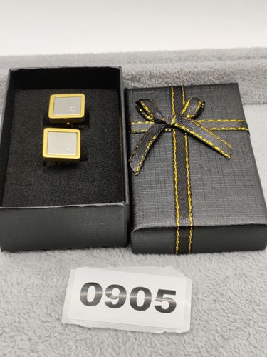 Dunhill gold silver - &, square