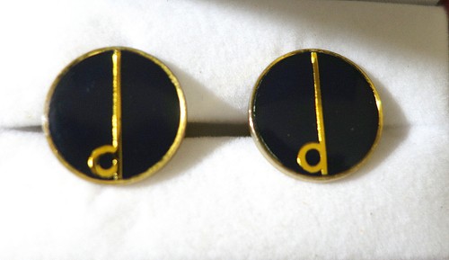Dunhill cufflinks 15mm - cufflinks, 1/2"