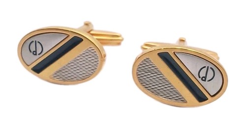 Dunhill cufflinks oval - dunhill,