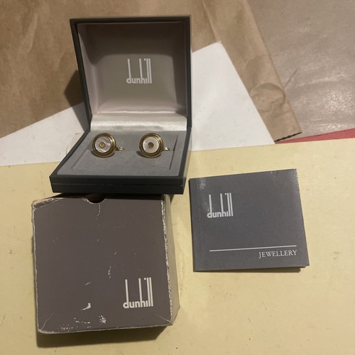 Dunhill gold plated and - and, mother