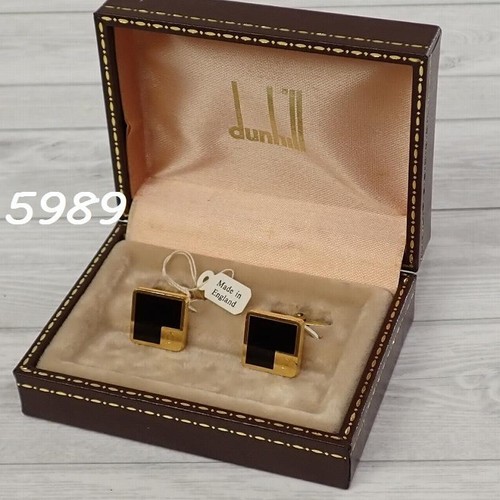 Dunhill cufflinks black - black, ×