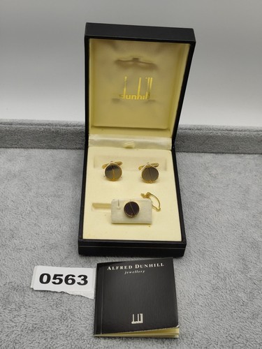Dunhill gold silver round - gold,