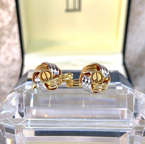 Dunhill cufflinks silver - dunhill,