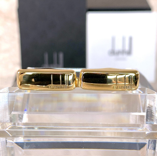 Dunhill cuflinks gold - dunhill, finished