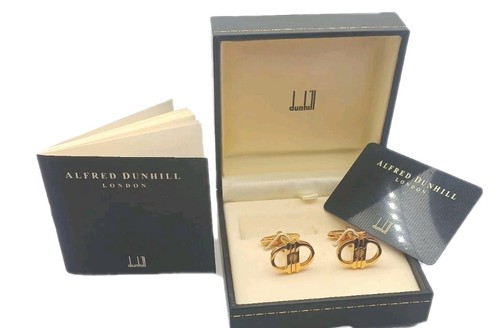 Dunhill cufflinks mens gold - ,