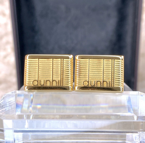 Dunhill cufflinks rectangle - cufflinks,