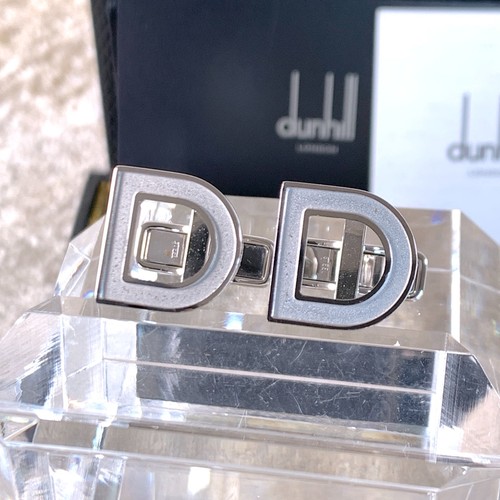 Dunhill cufflinks silver - cufflinks,